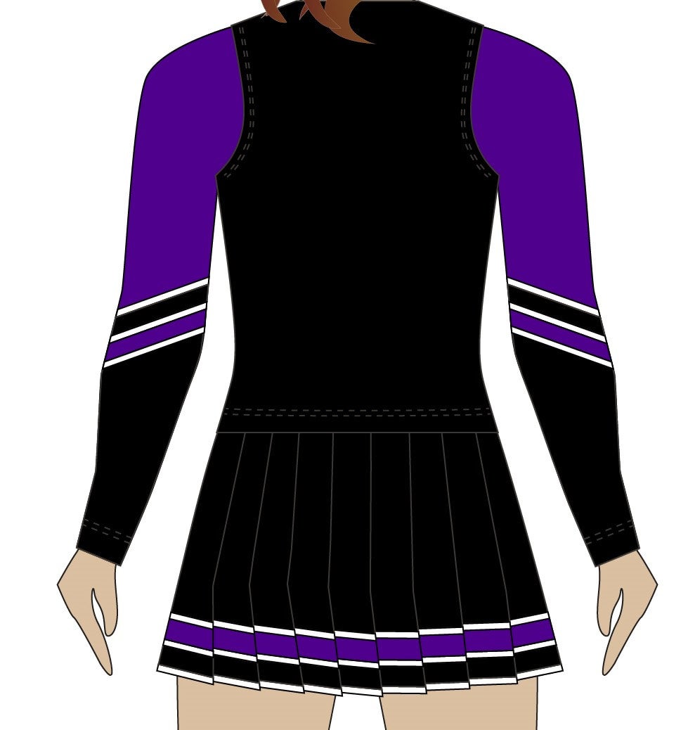 Custom Cheer Uniform | College Park Athletic Booster Club, image size:979x1038